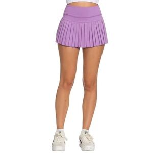 Purple gold hinge skirt